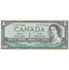 BC-37b 1954 Canada $1 Beattie-Rasminsky, D/Y, Choice Uncirculated (CUNC63)