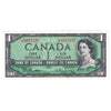 BC-37b-i 1954 Canada $1 Beattie-Rasminsky, J/M, Uncirculated (MS60)