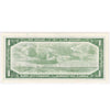 BC-37b-i 1954 Canada $1 Beattie-Rasminsky, O/P, Almost Uncirculated (AU50)