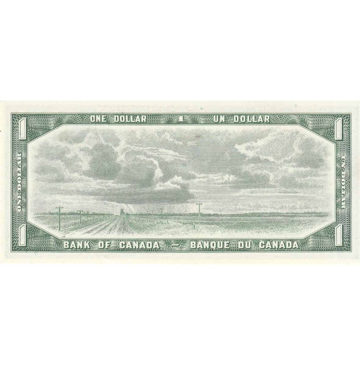 BC-37bA-i 1954 Canada $1 Beattie-Rasminsky, *B/M, Choice Uncirculated (CUNC63)