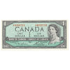 BC-37d 1954 Canada $1 Lawson-Bouey, Y/F, CUNC