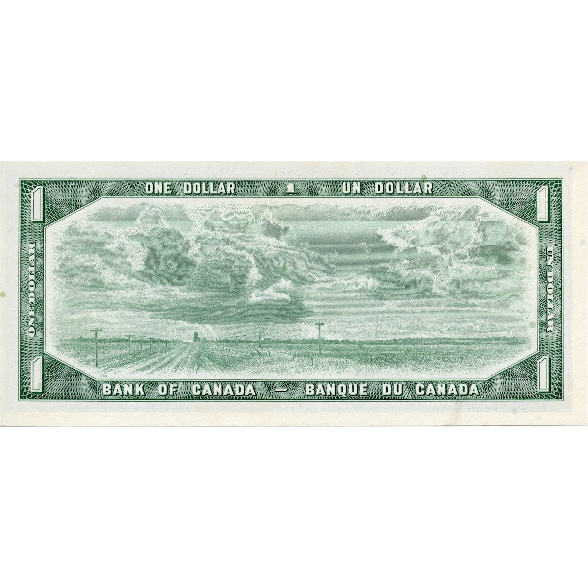 BC-37d 1954 Canada $1 Lawson-Bouey, A/I, CUNC