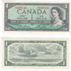 BC-37d 1954 Canada $1 Lawson-Bouey, D/I, EF