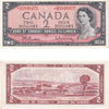 BC-38bA 1954 Canada $2 Beattie-Rasminsky, *B/B, Almost Uncirculated (AU50)