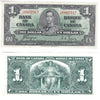 BC-21d 1937 Canada $1 Coyne-Towers, S/N, Extra Fine (EF40)