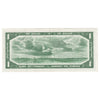BC-29a 1954 Canada $1 Coyne-Towers, Devil's Face, B/A, EF
