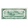BC-29b 1954 Canada $1 Beattie-Coyne, Devil's Face, M/A, Almost Uncirculated (AU50)