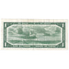 BC-29b 1954 Canada $1 Beattie-Coyne, Devil's Face, R/A, VF-EF (VF30)