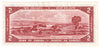 BC-38a 1954 Canada $2 Beattie-Coyne, J/B, Extra Fine (EF40)