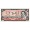 BC-38a 1954 Canada $2 Beattie-Coyne, Y/B, VF-EF