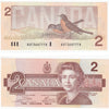 BC-55a 1986 Canada $2 Crow-Bouey, AUF, Choice Uncirculated (CUNC63)