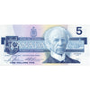 BC-56c 1986 Canada $5 Bonin-Thiessen, GOU, circ