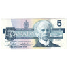 BC-56c 1986 Canada $5 Bonin-Thiessen, GPT, Uncirculated (MS60)