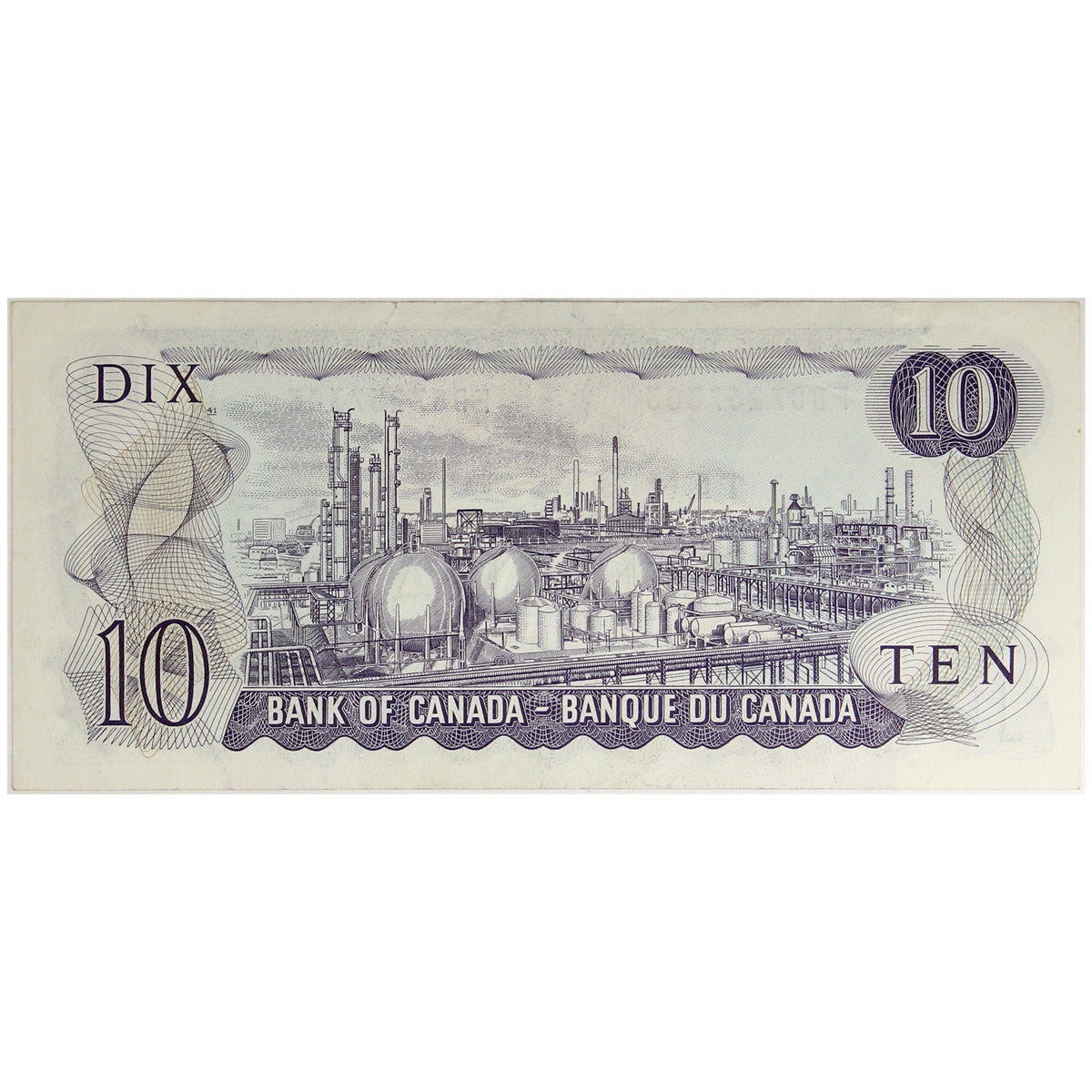 BC-49e 1971 Canada $10 Thiessen-Crow, FDC, Almost Uncirculated (AU50)