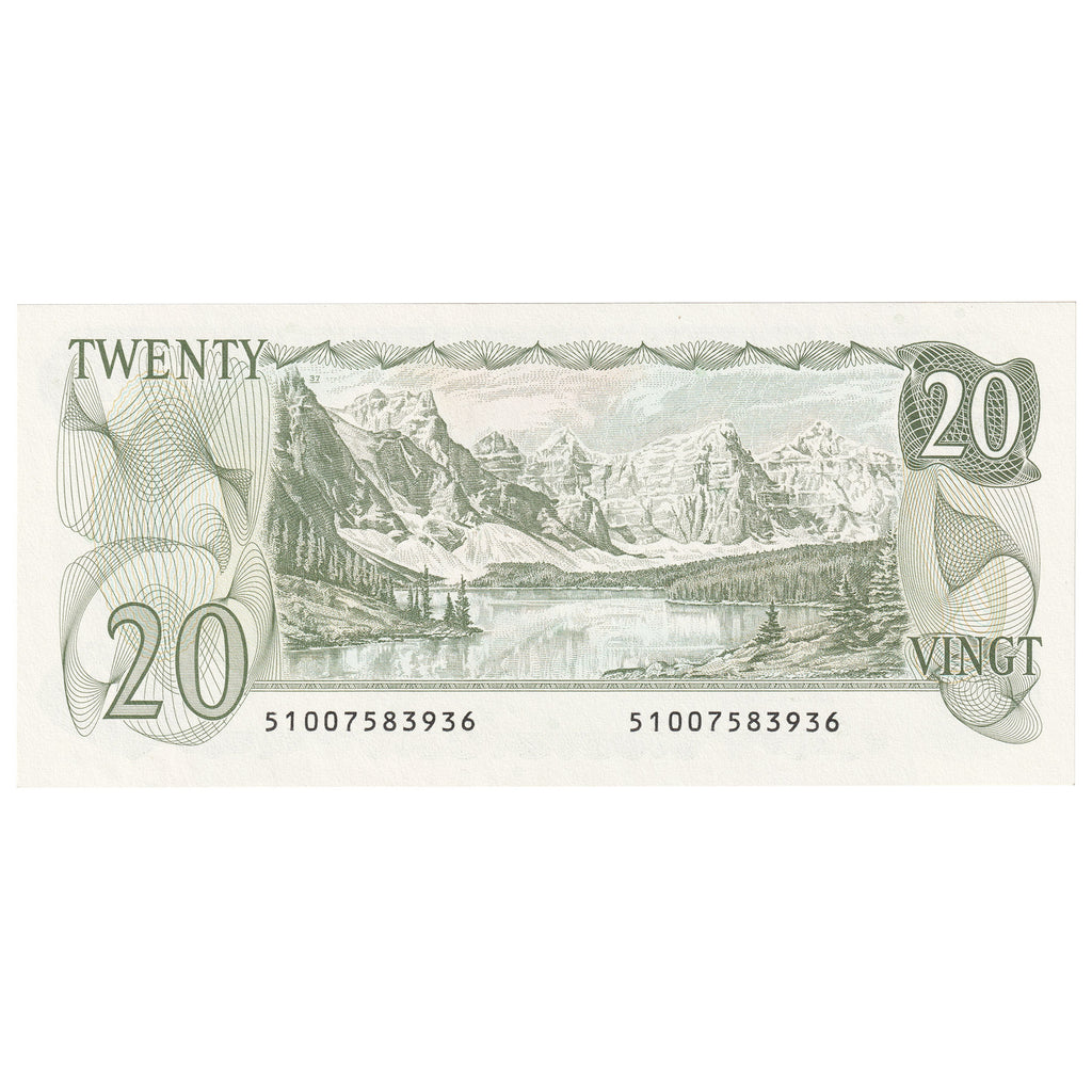 BC-54cA 1979 Canada $20 Thiessen-Crow, 510, AU