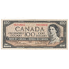 BC-43b 1954 Canada $100 Beattie-Rasminsky, B/J, VF-EF