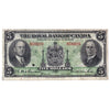 630-18-02a 1935 Royal Bank of Canada $5 Large Signature, F-VF (F15)