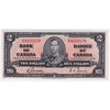 BC-22b 1937 Canada $2 Gordon-Towers, S/B, EF-AU (EF45)