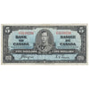 BC-23c 1937 Canada $5 Coyne-Towers, A/S, VF-EF