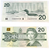 BC-58b 1991 Canada $20 Bonin-Thiessen, ESW, Choice Uncirculated (CUNC63)