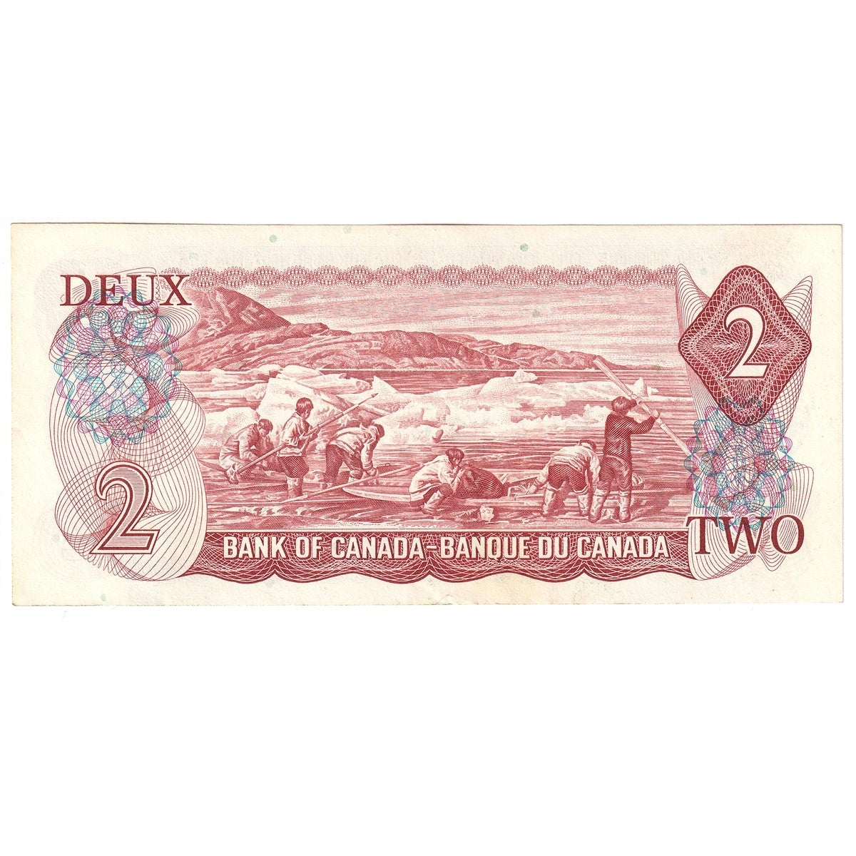 BC-47a 1974 Canada $2 Lawson-Bouey, BV, Almost Uncirculated (AU50)