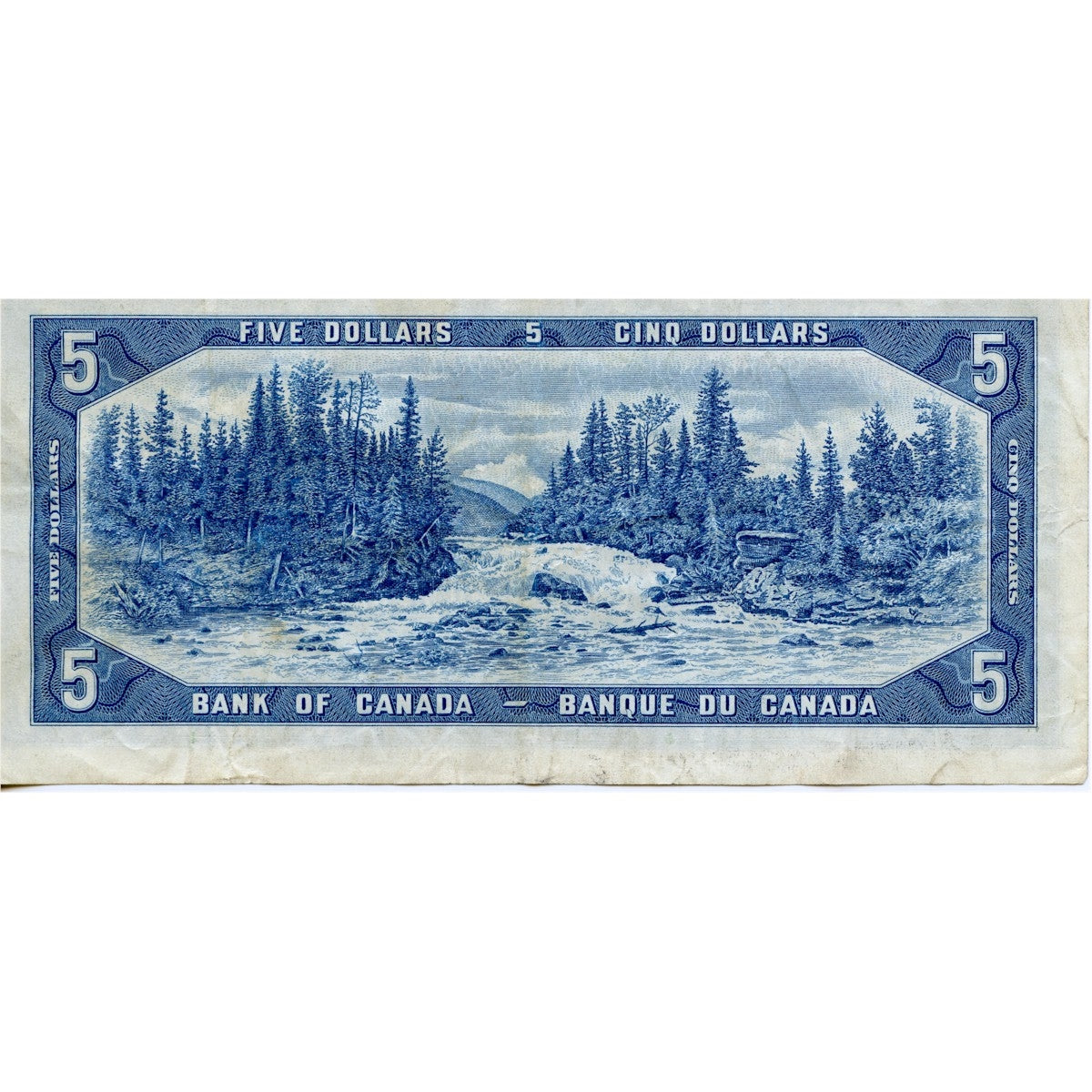 BC-39a 1954 Canada $5 Beattie-Coyne, M/C, Very Fine (VF20)