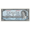 BC-39a-i 1954 Canada $5 Beattie-Coyne, R/C, AU-UNC (AU55)