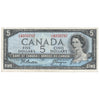 BC-39a-i 1954 Canada $5 Beattie-Coyne, U/C, Very Fine (VF20)