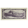 BC-40b 1954 Canada $10 Beattie-Rasminsky, O/V, Almost Uncirculated (AU50)