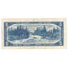 BC-39b 1954 Canada $5 Beattie-Rasminsky, O/X, Circ