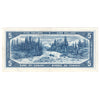 BC-39b 1954 Canada $5 Beattie-Rasminsky, I/X, Extra Fine (EF40)