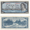 BC-39b 1954 Canada $5 Beattie-Rasminsky, E/X, Very Fine (VF20)