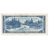 BC-39b 1954 Canada $5 Beattie-Rasminsky, X/S, Very Fine (VF20)