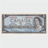BC-39b 1954 Canada $5 Beattie-Rasminsky, T/S, EF