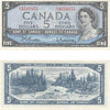 BC-39b 1954 Canada $5 Beattie-Rasminsky, A/S, Extra Fine (EF40)