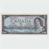BC-39b 1954 Canada $5 Beattie-Rasminsky, R/S, Very Fine (VF20)