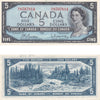 BC-39b 1954 Canada $5 Beattie-Rasminsky, N/X, AU-UNC (AU55)