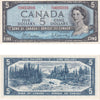 BC-39b 1954 Canada $5 Beattie-Rasminsky, E/X, VF-EF (VF30)