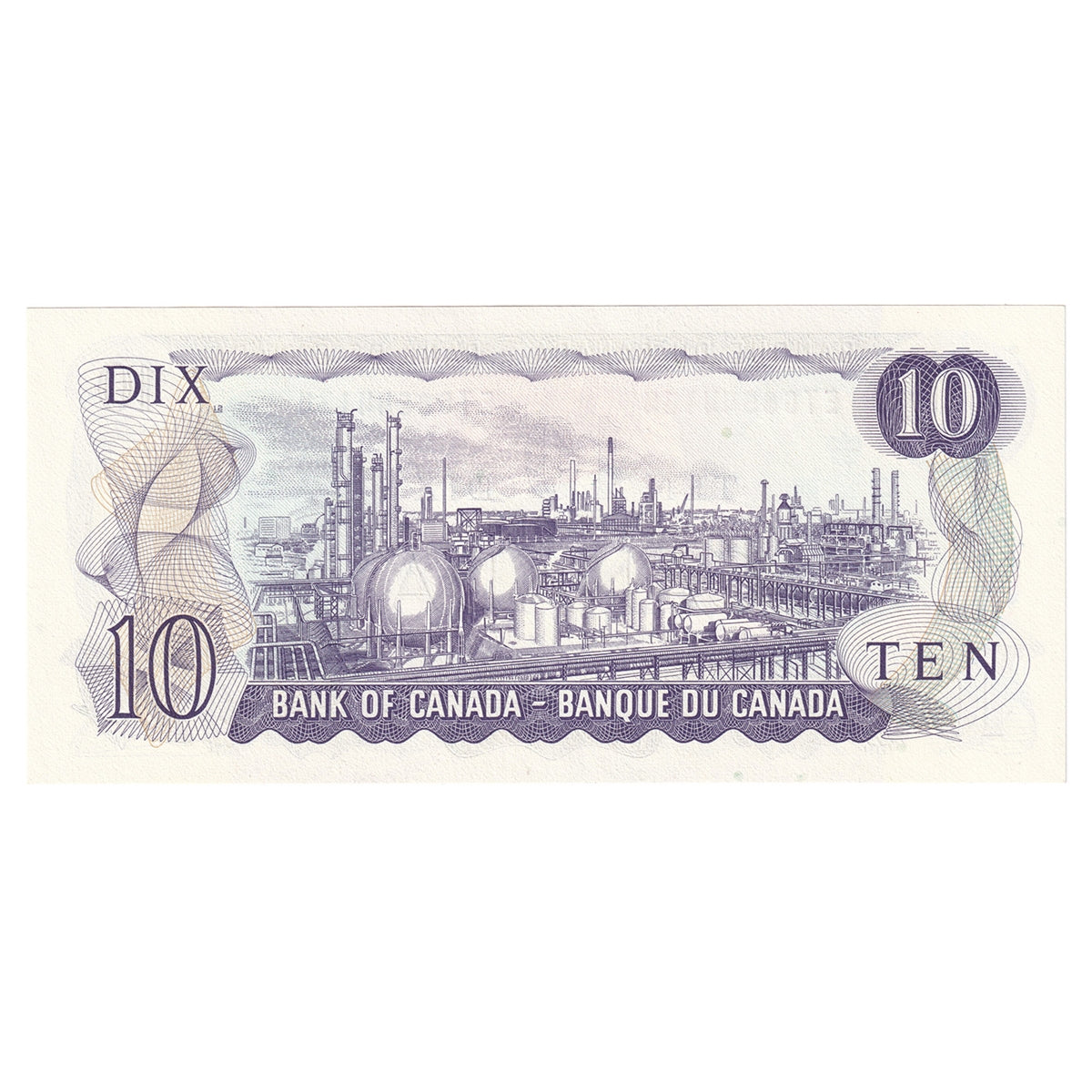 BC-49d 1971 Canada $10 Crow-Bouey, ETG, Choice Uncirculated (CUNC63)