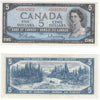 BC-39bA 1954 Canada $5 Beattie-Rasminsky, *R/C, Very Fine (VF20)
