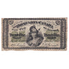 DC-1b-i 1870 Dominion 25-cent Shinplaster, Dickinson-Harington, Small B, Fine (F12)