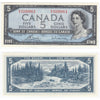 BC-39c 1954 Canada $5 Bouey-Rasminsky, S/X, Choice Uncirculated (CUNC63)