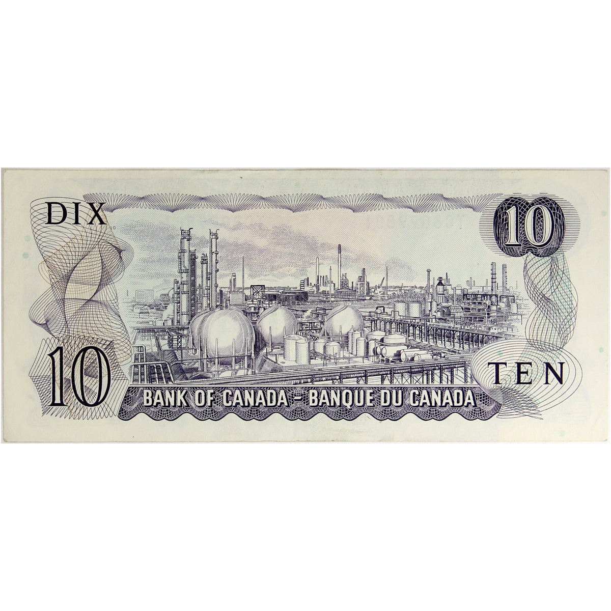BC-49c 1971 Canada $10 Lawson-Bouey, TC, Almost Uncirculated (AU50)