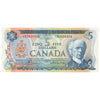 BC-48a 1972 Canada $5 Bouey-Rasminsky, CN, Almost Uncirculated (AU50)