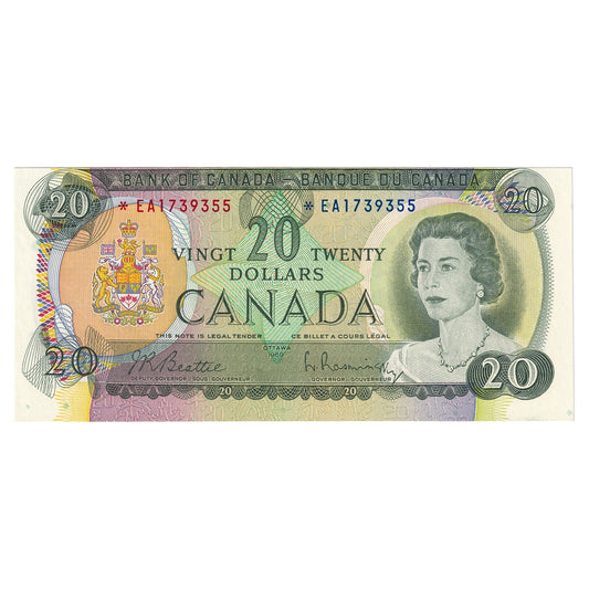 BC-50aA 1969 Canada $20 Beattie-Rasminky, *EA, UNC