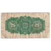 DC-24a 1923 Dominion 25-cent Shinplaster, Hyndman-Saunders, Authorized, F-VF (F15)