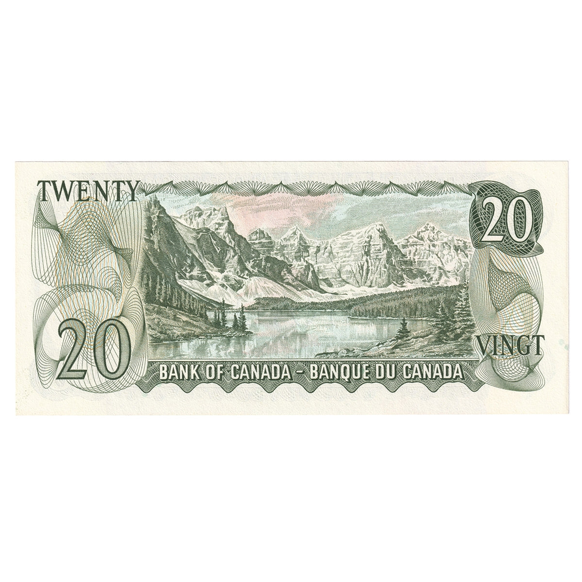 BC-50b 1969 Canada $20 Lawson-Bouey, WV, AU-UNC (AU55)