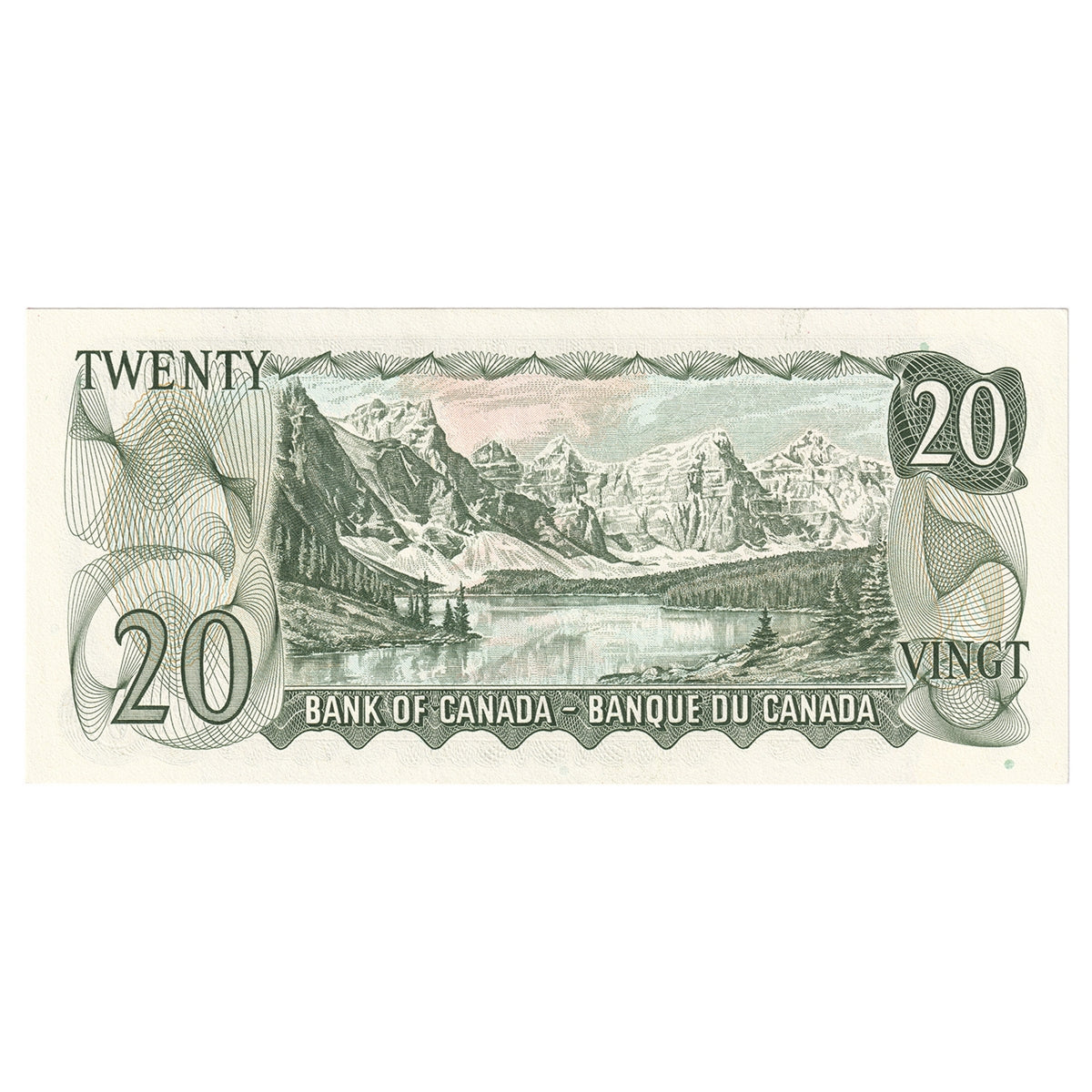 BC-50b 1969 Canada $20 Lawson-Bouey, YB, AU-UNC (AU55)