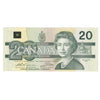 BC-58a 1991 Canada $20 Thiessen-Crow, EIG, EF-AU (EF45)