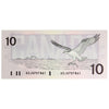 BC-57a 1989 Canada $10 Thiessen-Crow, ADJ, Choice Uncirculated (CUNC63)